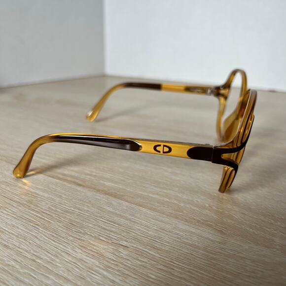 Vintage Christian Dior 2235 10 Sunglasses Brown Oversized Excellent Cond! main image 5